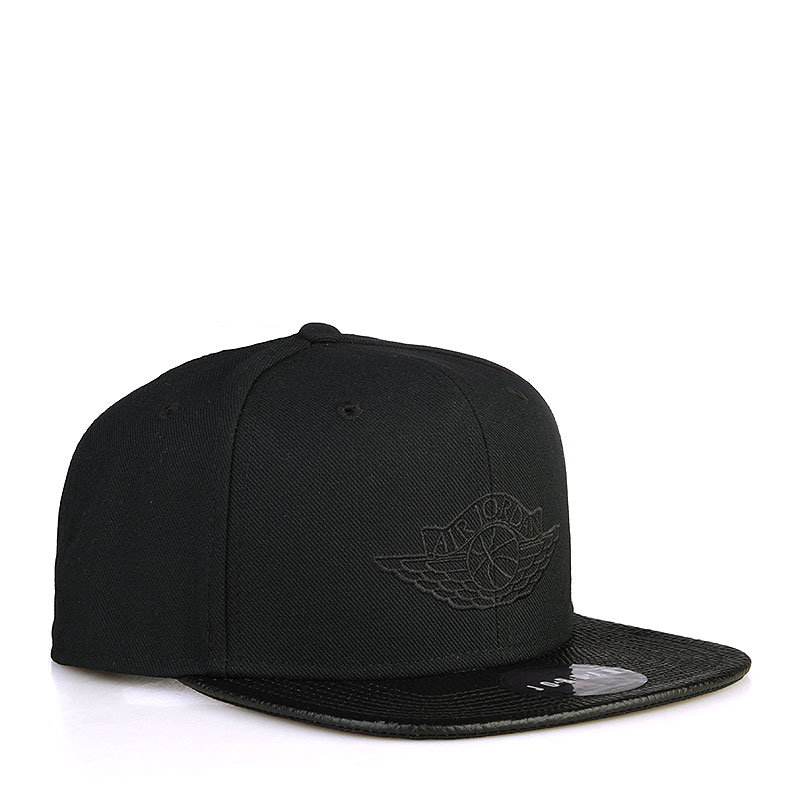  черная кепка Jordan Jordan 2 Snapback 724891-010 - цена, описание, фото 1